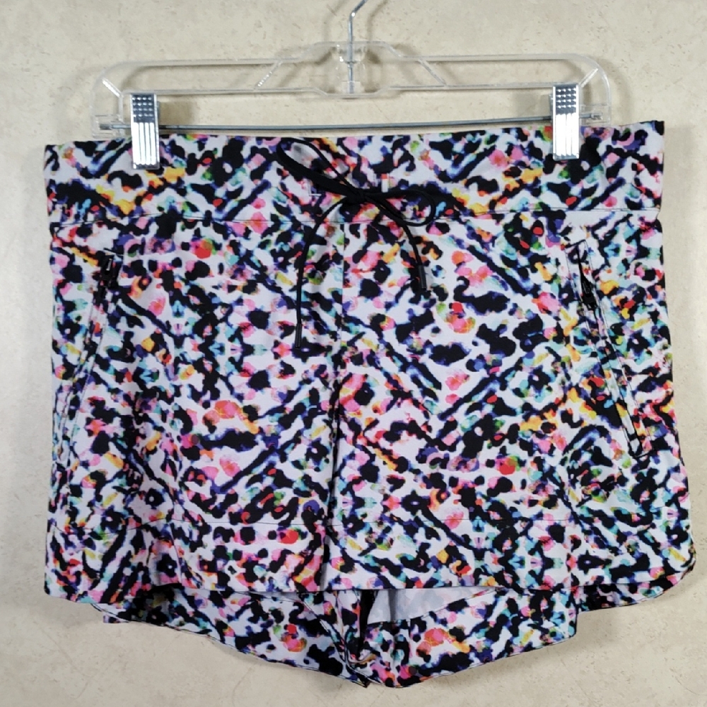 2/$10 05123 Athleta Sunbeam Hudson multi-color shorts 14